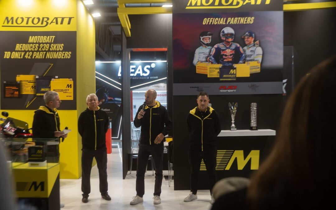 Motobatt abre filial en España y presenta en EICMA sus últimas innovaciones en baterías